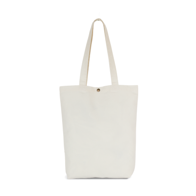 Washed cotton tote bag